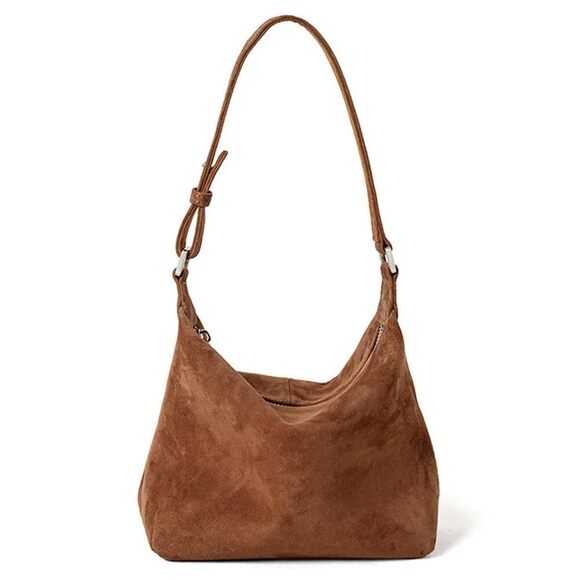 Handbags - 1838 Premium Suede Leather Crossbody Purses Small Shoulder Bag